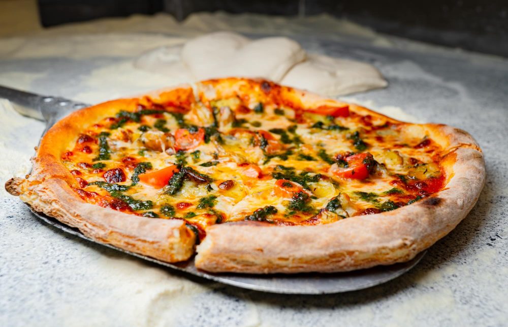 Øksekød & Lammekød Pizza — Virum